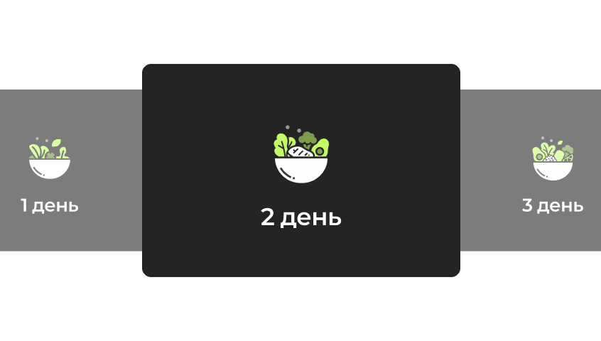 Собери питание под свою цель